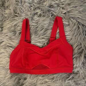 Red Lululemon Sports Bra